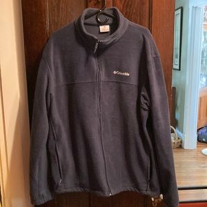 Columbia navy XXL fleece jacket